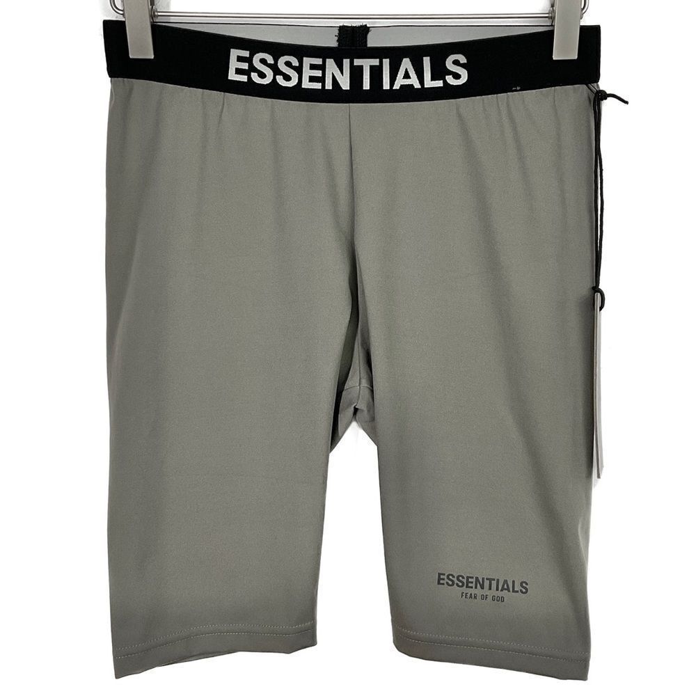 Essentials FOG Charcoal Biker Shorts XS NWT